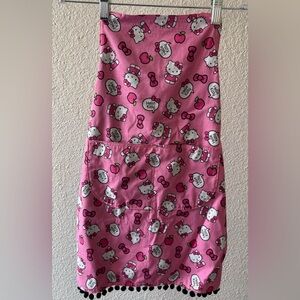 Hello Kitty Pink Apron For Kids